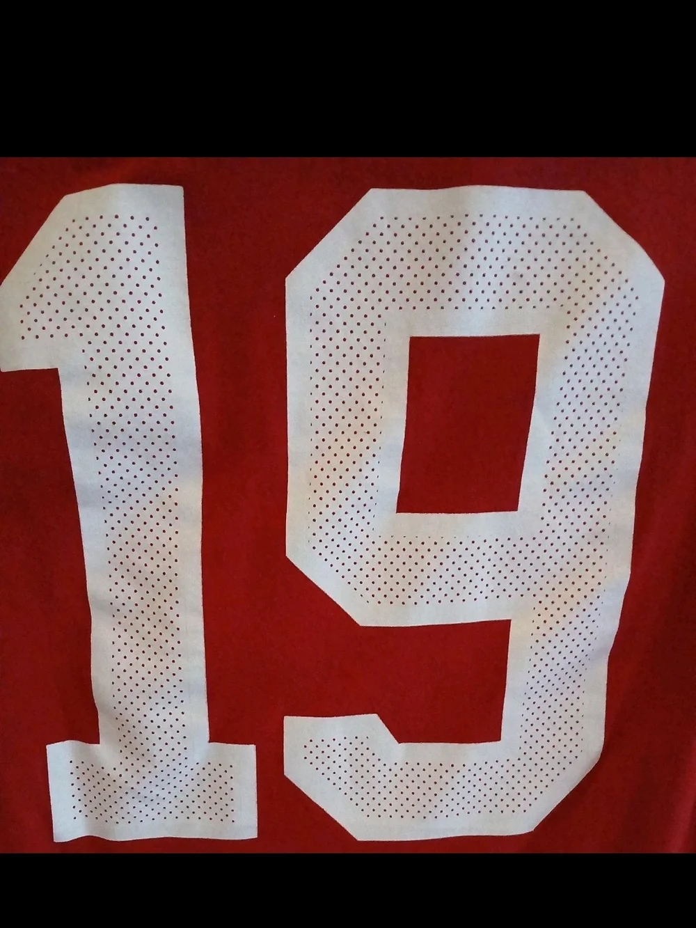 Nike Brand San Francisco 49ers #19 Men's NFL Football T Shirt Sz Med